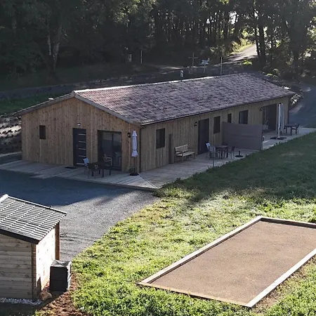 Marguerite En Bois Climatise Et Confortable Classe 3 Etoiles Pour 2 A 4 Personnes Avec Vue Imprenable Sur La Campagne Vakantiehuis *